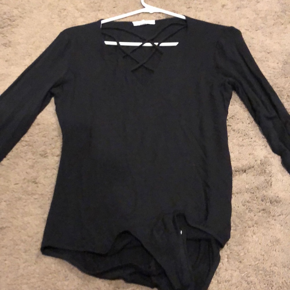Social lite black long sleeve